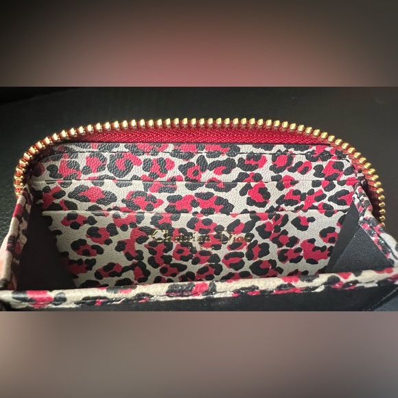 Authentic Dior Red Compact Zippy Wallet - Picture 9 of 14